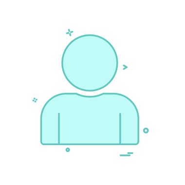 Avatar simge tasarlamak vektör