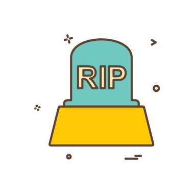 Cadılar Bayramı simgesi tasarım vektörü