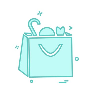 Giysi simgesi tasarım vektörü 