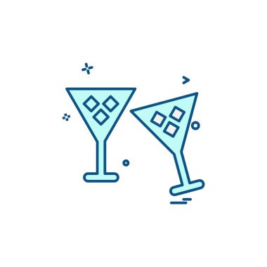 Gıda simgesi tasarım vektörü