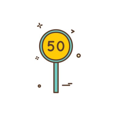 50 vurucu kriket ikonu vektör tasarımı