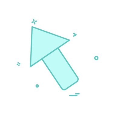 Yukarı ok simgesi tasarım vektörü