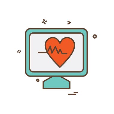 Bilgisayar simgesi tasarım vektörü