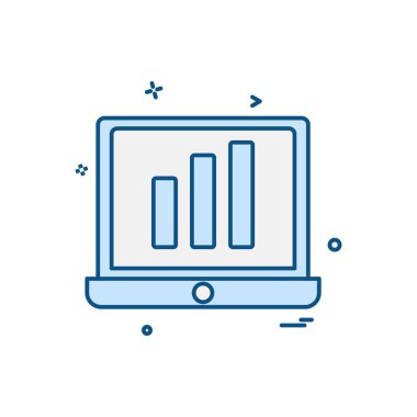 Bilgisayar simgesi tasarım vektörü