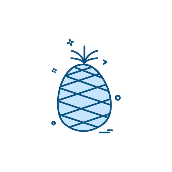 Obst Icon Design Vektor — Stockvektor