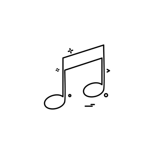 Müzik Çalar Ses Simgesini — Stok Vektör
