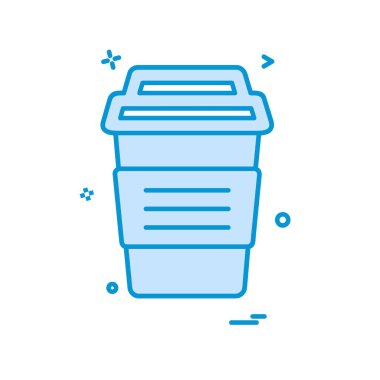 İçki simgesi tasarım, renkli vektör çizim 