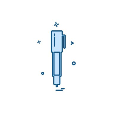 Kalem simge tasarlamak vektör 