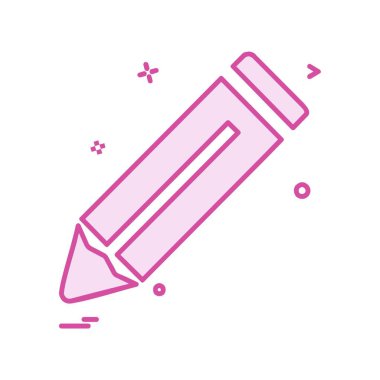 Kalem simge tasarlamak vektör