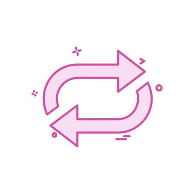 Simge tasarım vektörünü tazele