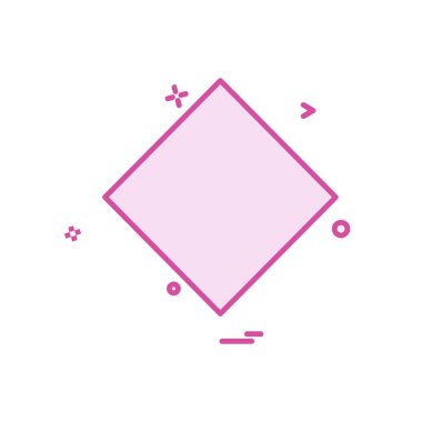 Şekil simge tasarlamak vektör 