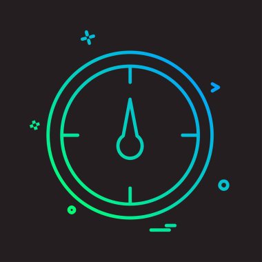 Pusula Simgesi Tasarım Vektörü