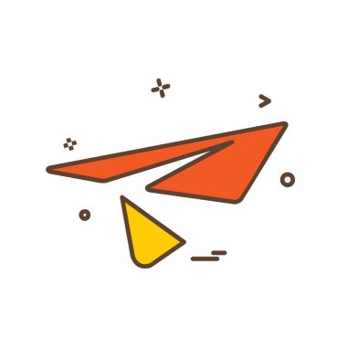 Simge tasarım vektörünü gönder