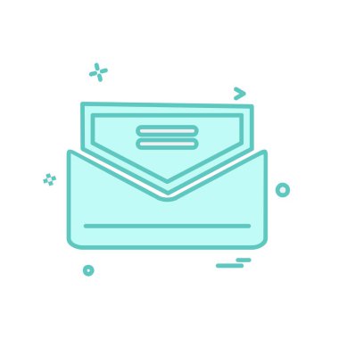 Harf simgesi tasarım vektörü