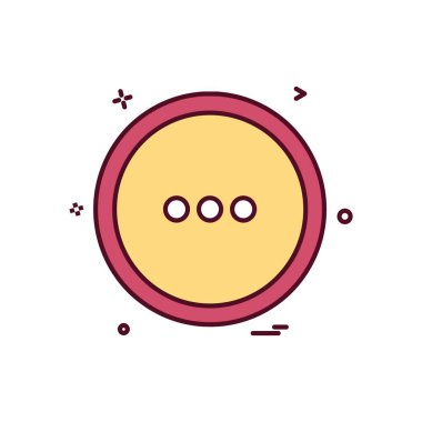 Kullanıcı arayüzü düğmesi simge tasarım vektörü