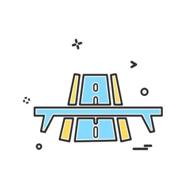 Beyaz arka plan üzerinde seyahat etmek simge tasarlamak vektör