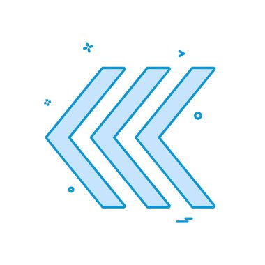 Ok simgesi tasarım vektörü