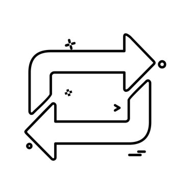 Simge tasarım vektörünü tazele