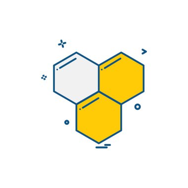 Bal simgesi tasarım vektörü