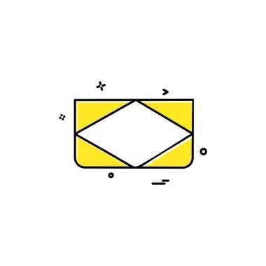 Kart simgesi tasarım vektörü