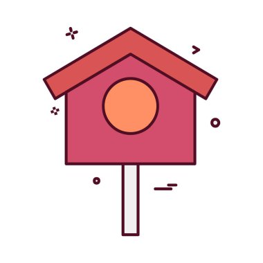 Ev simgesi tasarım vektörü