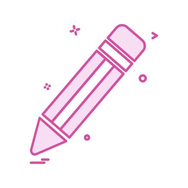 Kalem simgesi tasarım vektörü 