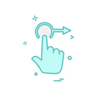 Eller simge tasarım vektörü