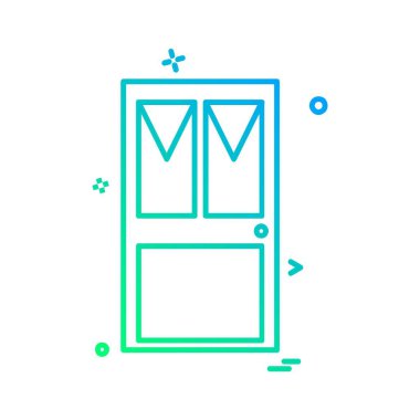 Dolap simge tasarlamak vektör