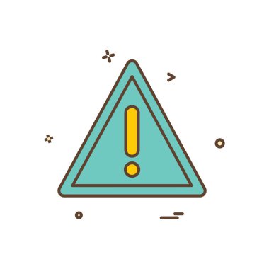 Hata simge tasarlamak vektör