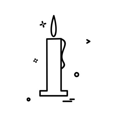 Mum simgesi tasarım vektörü