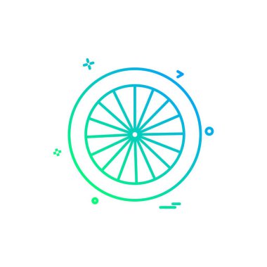 Araba atölyesi simge tasarım vektörü 