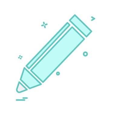 Kalem simge tasarlamak vektör