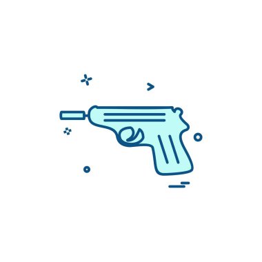 Silah simge tasarlamak vektör 