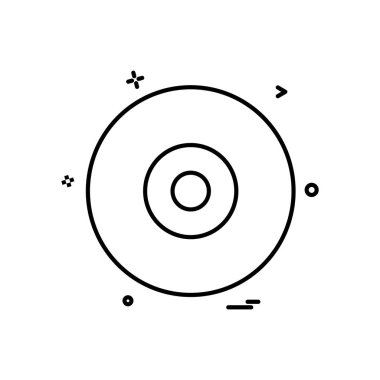 CD simge tasarlamak vektör