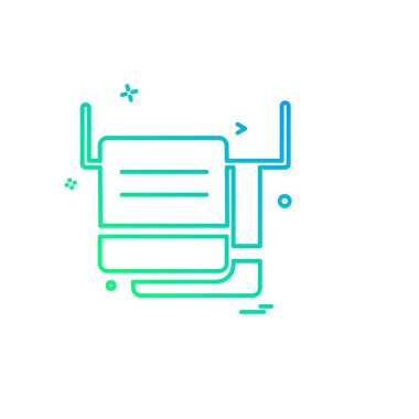 Mobilya tasarım vektörü