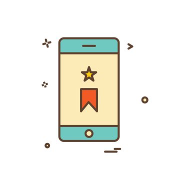 mobil imi simge vektör tasarımı