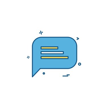 İletileri simge vektör beyaz arka plan üzerinde