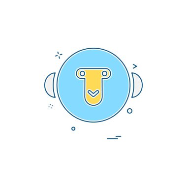 Maymun simge tasarlamak vektör