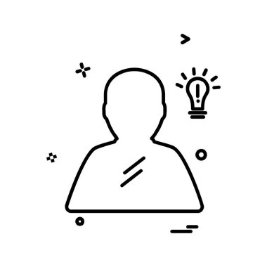 İş simgesi tasarım vektörü 