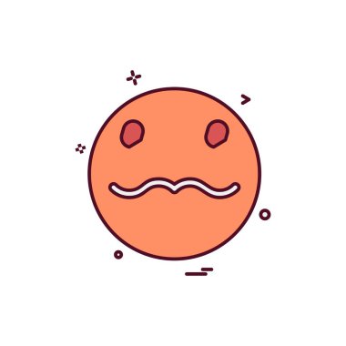 Emoji simgeleri tasarım vektörü 