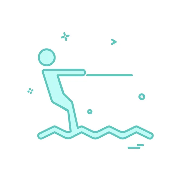 Векторная Иллюстрация Плавания — стоковый вектор