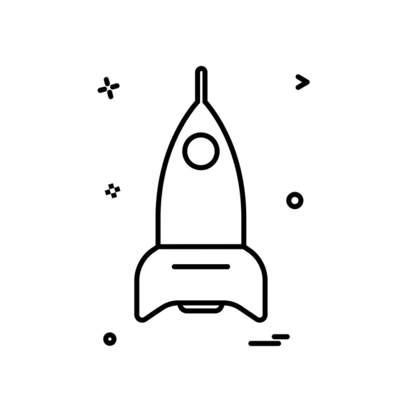 火箭图标设计矢量 — 图库矢量图片