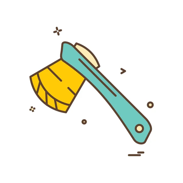 Axe Icon Vector Design — Stock Vector