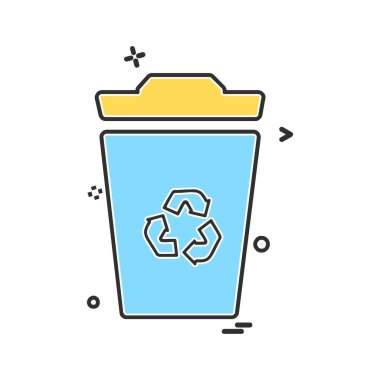 Saat simgesi tasarım vektörü