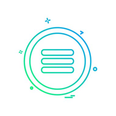 Kullanıcı arayüzü simge tasarım vektörü