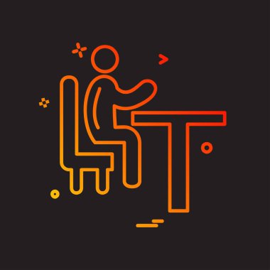 Tıbbi simge tasarım, renkli vektör çizim