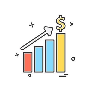 İş grafik simge tasarlamak vektör
