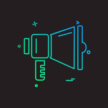 Birim simge tasarlamak vektör