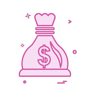 Doları simge tasarlamak vektör 