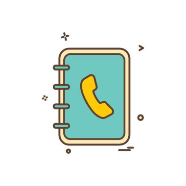 Belge simgesi tasarım vektörü